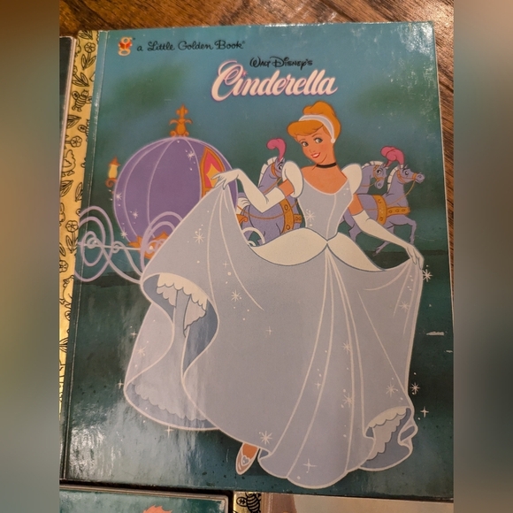 Vintage 90's Disney Little Golden Books, Princess Collection - Picture 4 of 12